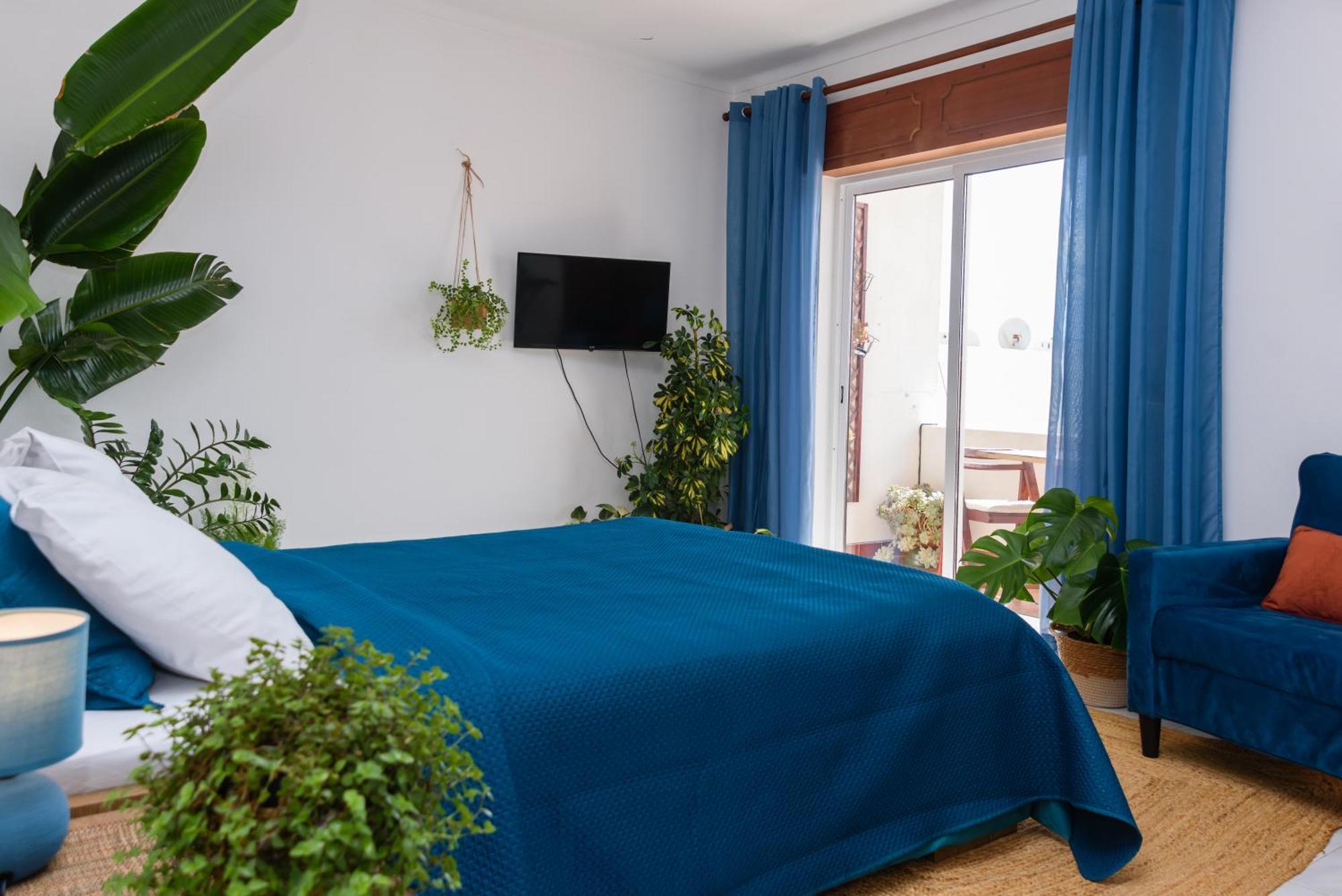 Hillside Studio With Sea View & Fibre Internet Albufeira Exterior photo